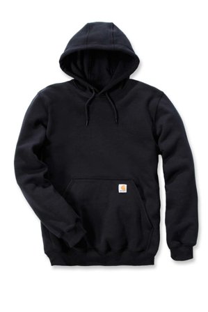 Carhartt K121BLK-XL Luvtröja svart Svart, Kläder