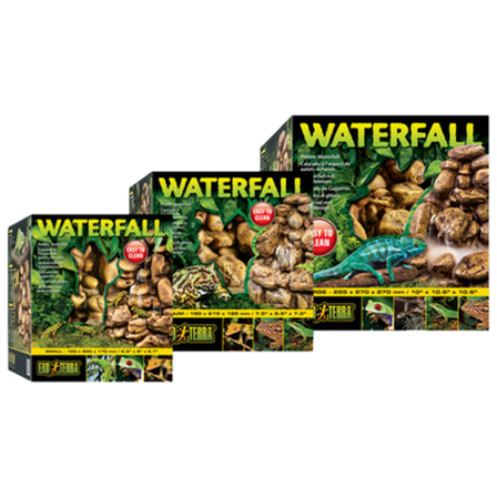 Exoterra - Fossefall Large 30 x 29 x 29 cm - Pebble Waterfall - Reptil - Matplass og vannautomater for reptiler - Vannautomater for reptiler - ZOO.no