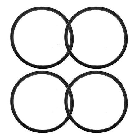 4 stk. erstatningsgummitetninger for 16 oz og 20 oz reisekrus O-formet lokkpakning reservedel