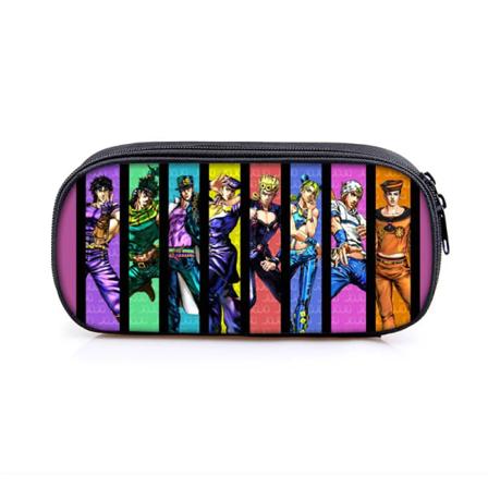Anime Jojo Bizarre Adventure / Killer Queen Kosmetikfodral Pennhållare Pojkar Flickor Stationär väska Skolmaterial Case dqbbjojo02