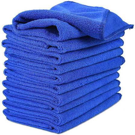 Mikrofiberdukar för bilar, fönsterputsdukar, 10-pack bilvårdspoleringdukar för hem, kök och bilar, 30 cm x 30 cm