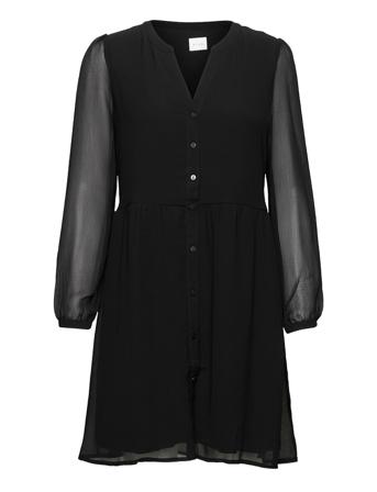 Viami L/S Dress/Su Black Vila