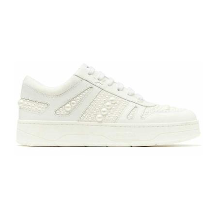 Jimmy Choo - Sneakers - Beige - Dam - Storlek: 37 1/2 Eu, Dam, Storlek: 37 1/2 EU