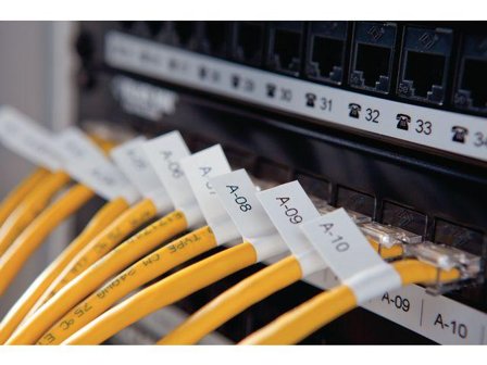 DYMO Rhinopro 3/4" White Flex Nylon Tape