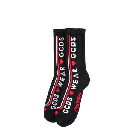 Gcds, Socks With Love Zwart, Heren, Maat:ONE Size