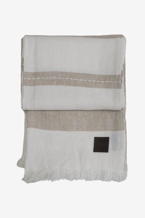Halvor Bakke - Päiväpeitto Ramsholm - Beige - Päiväpeitteet - 120X240 - - Homeroom