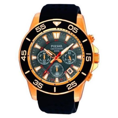 Montre - Pulsar - PT3134X1 - Quartz - Analog - Grå Resin