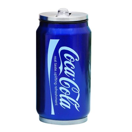 Kaesi350ml 500ml Rustfrit Stål Udendørs Bil Isoleret Sugerør Cola Dåse Flaske Kop