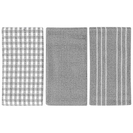 Klassiset keittiöpyyhkeet, 100 % luonnonpuuvillaa, parhaat teepyyhkeet, astiapyyhe, imukykyinen ja nukkaamaton