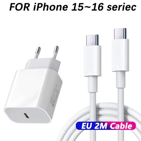 30W PD Snabbladdande USB C Laddare För iPhone 16 15 14 8 7 Plus 13 12 11 Pro XS Max XR XS X USB Typ C Laddarkabel Tillbehör