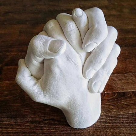 DIY Handavgjutningskit Mångsidigt DIY Minnessak Handformningspulver Alla hjärtans dag-presenter - I lager