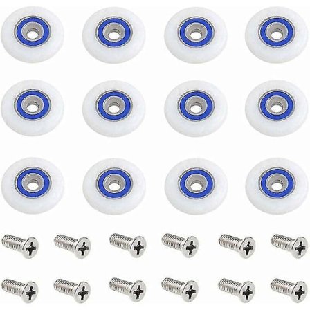 Dusjdørruller Ruller for dusjdør Dusjdørruller Hjul Erstatningsruller Dørruller Dusjdørruller for dusjdør