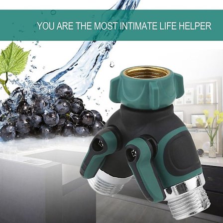 Trädgårdsslangsplitterventil Slang till slangkoppling för krankranar Rör