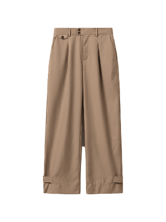 Noella Joann Pants - Timber Brown Byxor Dam Brun XS