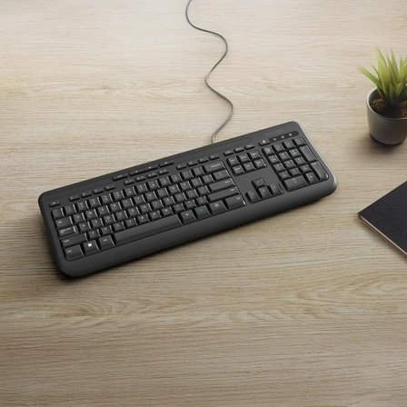 INCASE WIRED KEYBOARD 600 EN-UK LAYOUT QWERTY EN/FR/NL/DE BLACK EMEA
