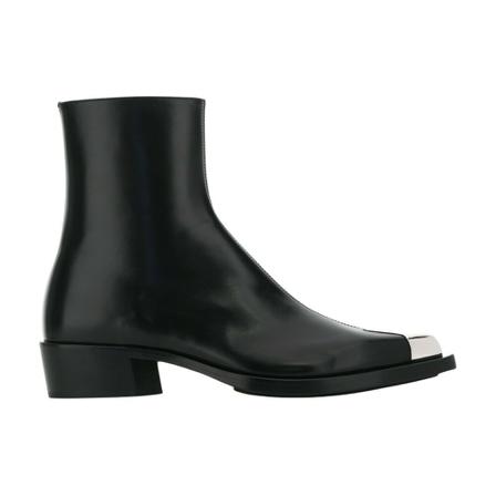 Alexander McQueen, Ankle Boots Czarny, Mężczyzna, Rozmiar: 40 EU
