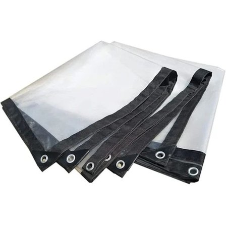 Transparent, Have Klar Vandtæt Presenning Frostsikker Regnbeskyttelse 1M*2M