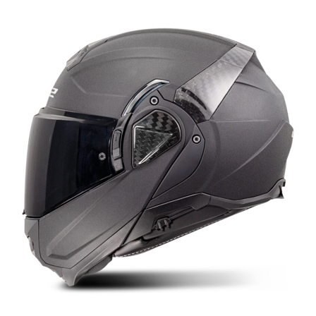 LS2 FF910 Advant II Öppningsbar Hjälm Grå XXL