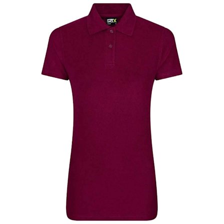 PRO RTX Dam/Dam Poloshirt M Bourgogne