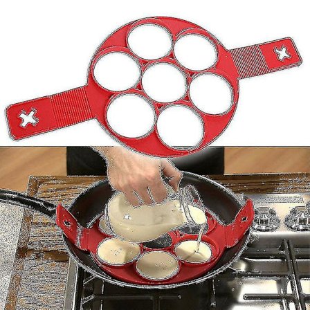Non-stick pannekakeform - eggringmaker