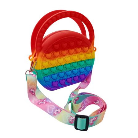 Pop Push Bag, Fidget Bag Plånbok För Barn Och Vuxna