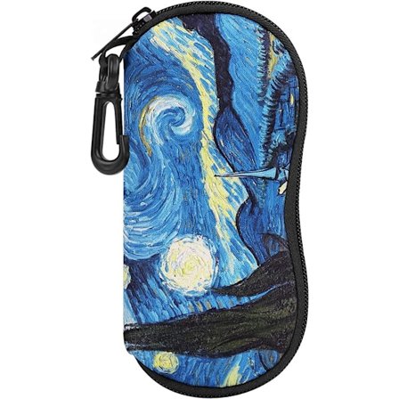 Myk solbrillerpose, [Ultralett] Neoprenbrilleoppbevaringsveske