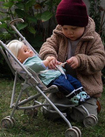 Skrållan Skrållan Dockvagn Sulky - Multi/patterned - 510X 265X 550MM