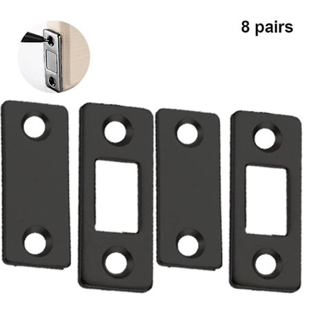 8 Pcs Ultra-thin Invisible Magnetic Door Stoppers, Drawer Magnet Catch