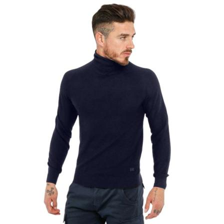 YES Zee, Turtlenecks Niebieski, Mężczyzna, Rozmiar: L