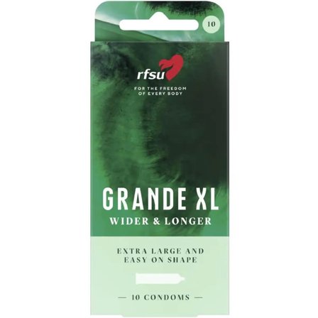 Rfsu Grande XL kondomer 10 stk