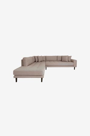 House Nordic - Hjørnesofa med åben ende Lido - Beige - Sofaer - Fra Homeroom