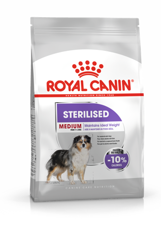 Royal Canin - Sterilisert Adult Medium tørrfôr for hunder 12 kg - Hund - Hundefôr & hundemat - Tørrfôr for hund - ZOO.no