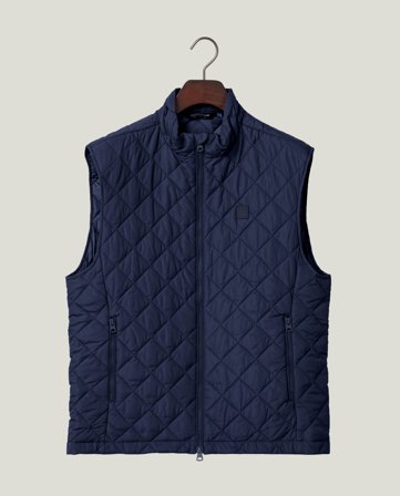 Lexington Classic quilted vest, dark blue