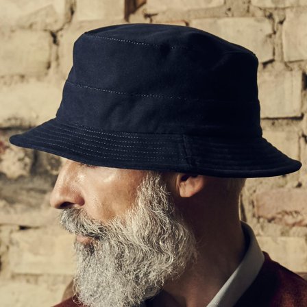 Giotto Marineblå Moda Solhatt for menn - Solhatter