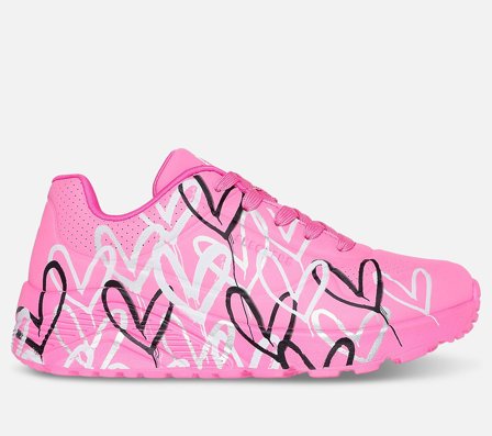 Skechers, JGoldcrown: Uno Lite - Metallic Love, 37, Flicka