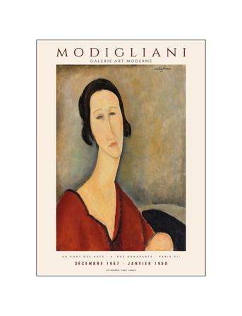 Amedo-Modigliani-Art-Exhibition Patterned PSTR Studio