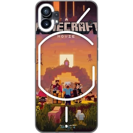 Kompatibel Mobilcover til Nothing Phone (1) Minecraft Pixel Spil Byg Blok