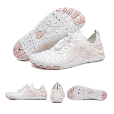 Paljasjalkakengät vaellukseen, naisten/miesten, hengittävät, liukumattomat, urheilulliset, leveä kärki, vesikengät, kävelyyn, juoksuun, uintiin, 