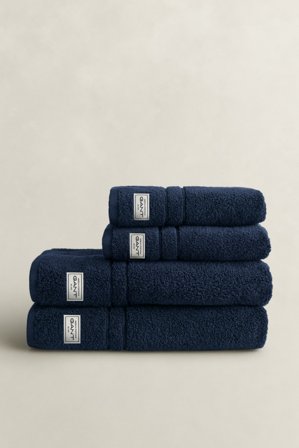 GANT Wohnaccessoires Premium Handtücher im 4er-Pack (50X70+70X140) Marineblau