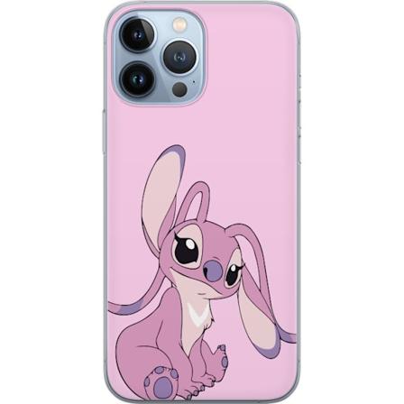 Apple iPhone 13 Pro Max Gjennomsiktig deksel Stitch rosa