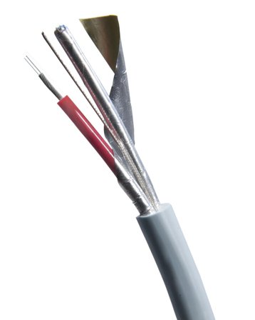 SUPRA 1001800141 Audiokabel 2x0.46 mm², 50 m, Anslutningsdon & kablar