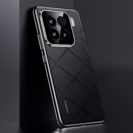 Xiaomi 15 - Platt Läder PC fodral