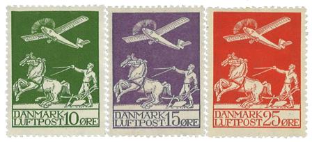 Danmark 1925 - AFA 144-146 - Ubrugt