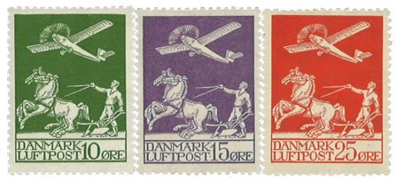 Danmark 1925 - AFA 144-146 - Ubrugt