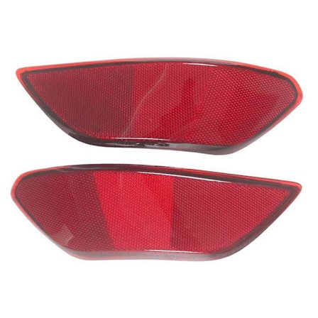 Rød bakre støtfangerlampe reflektor for-Porsche Cayenne 2011-2014 95863110500 95863110600