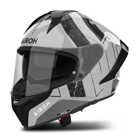 Kask Integralny AIROH Matryx Scope Złamany Biały XL