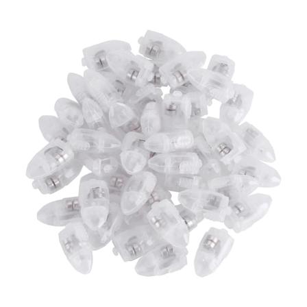 1 set/ 50 st Vattentäta LED-lampor för papperslyktaballongbröllopsdekor Färgglad