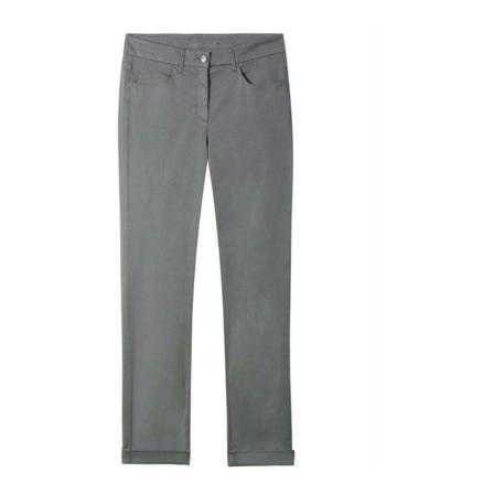 Luisa Cerano pantalon , Grijs , Dames , Maat: 2XL