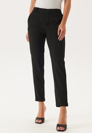 VERO MODA - Vmmaya MR Loose pant - Black - Kläder - - Bubbleroom