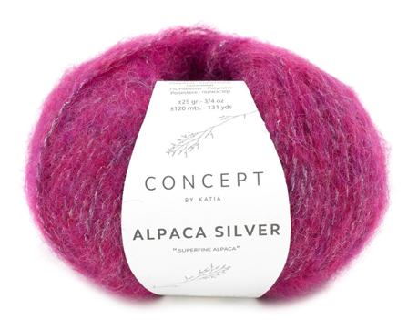 Katia Alpaca-Silver Rubin-Silver 271, 25g